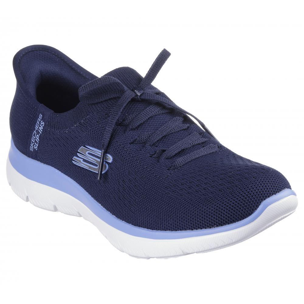 Zapatilla Mujer Skechers Slip-ins: Summits Azul-4