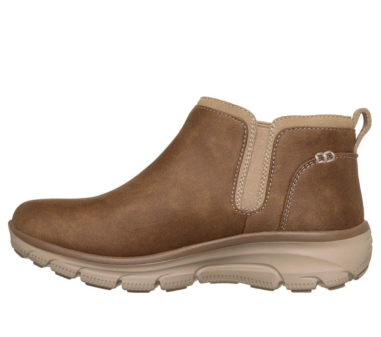 Botines Mujer Easy Going Fall View Café Skechers-3