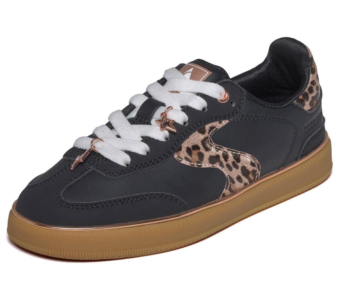 Zapatillas Niña Skechers Hotshot Leopard Fame-4