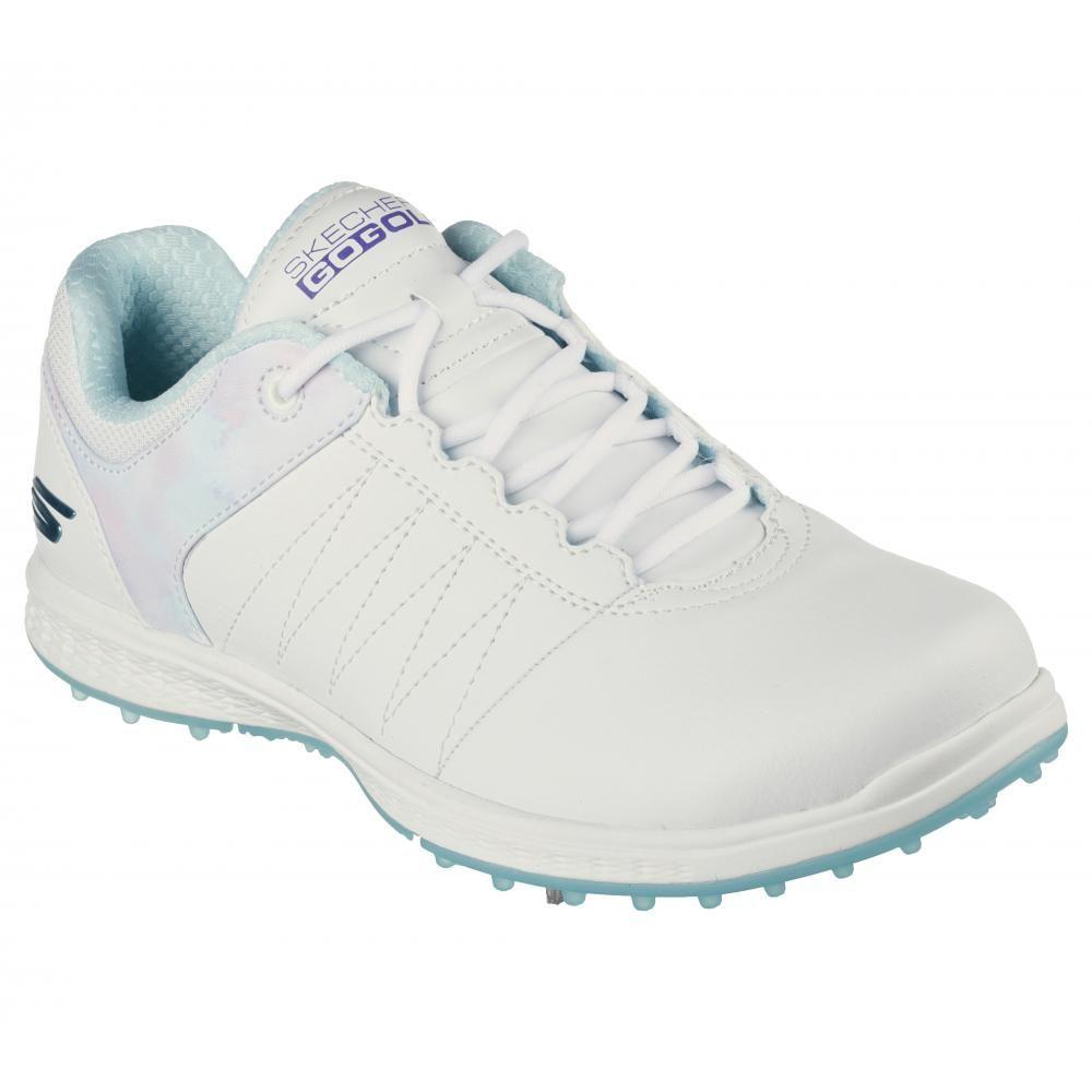 Zapatilla Mujer Go Golf Pivot Splash Blanco Skechers-4