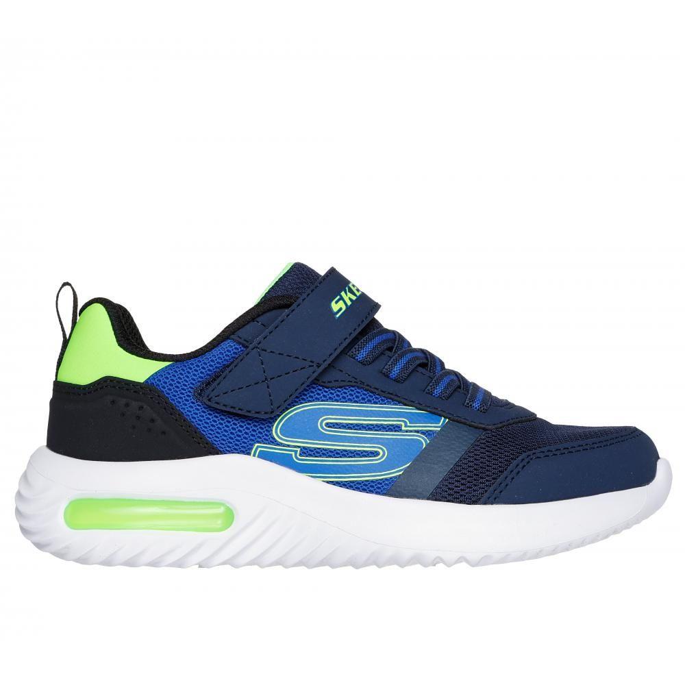 Zapatilla Niño Bounder-Tech Ultravoid Azul Skechers-0