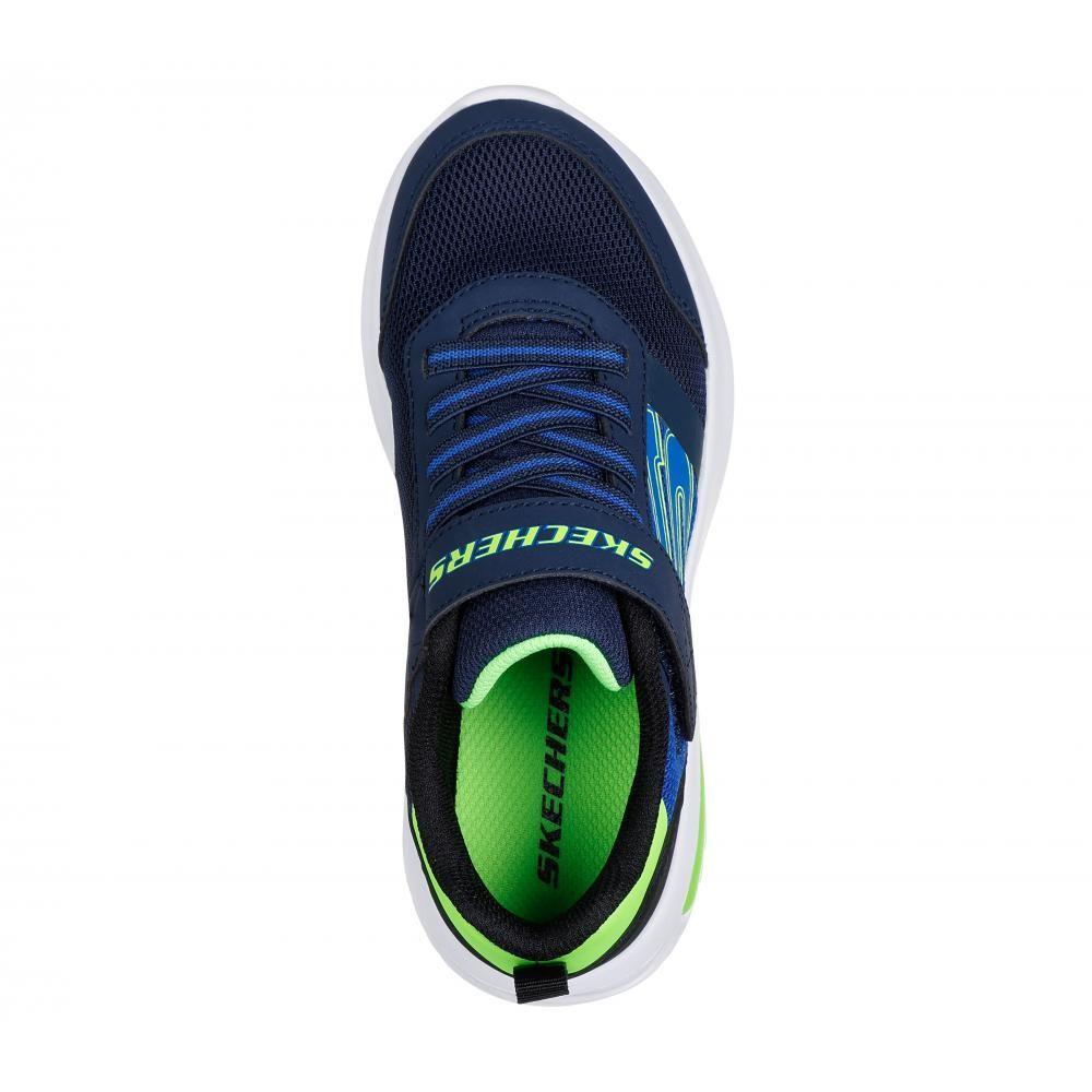 Zapatilla Niño Bounder-Tech Ultravoid Azul Skechers-1