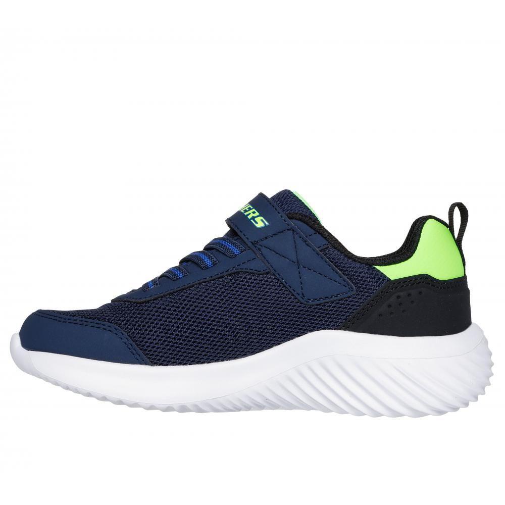 Zapatilla Niño Bounder-Tech Ultravoid Azul Skechers-3
