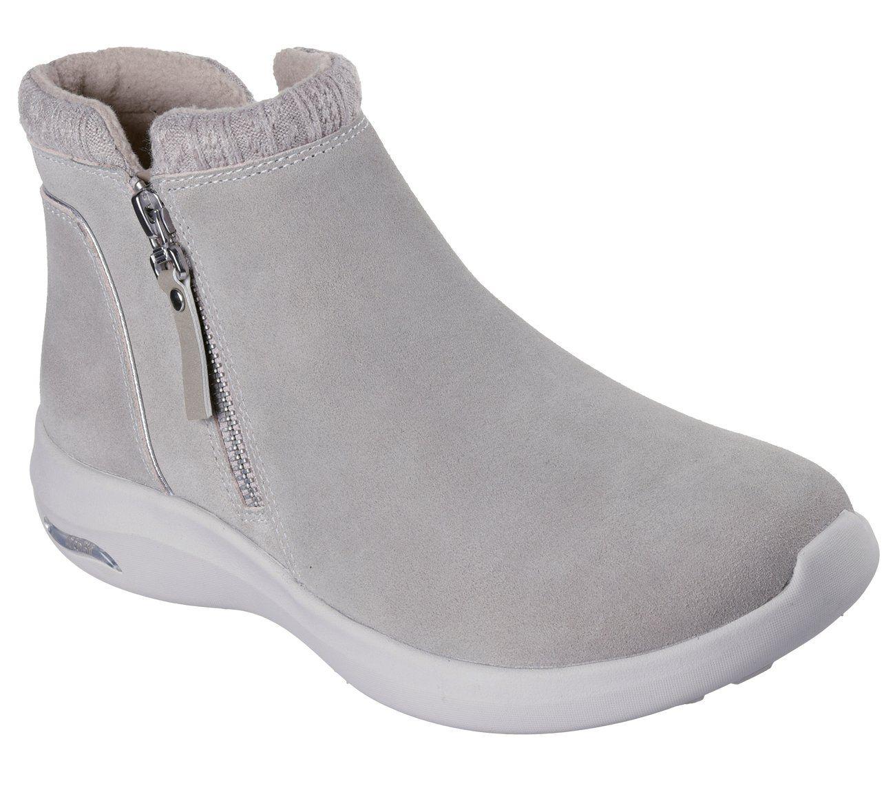 Botines Mujer Arch Fit Ease Café claro Skechers-3