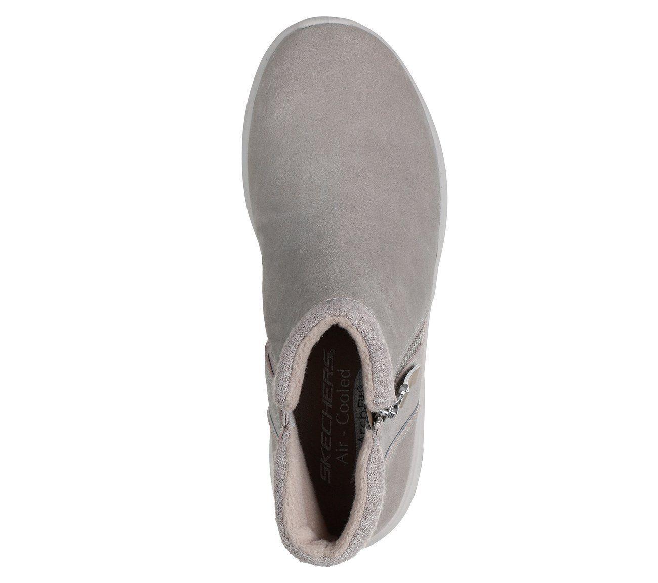 Botines Mujer Arch Fit Ease Café claro Skechers-1