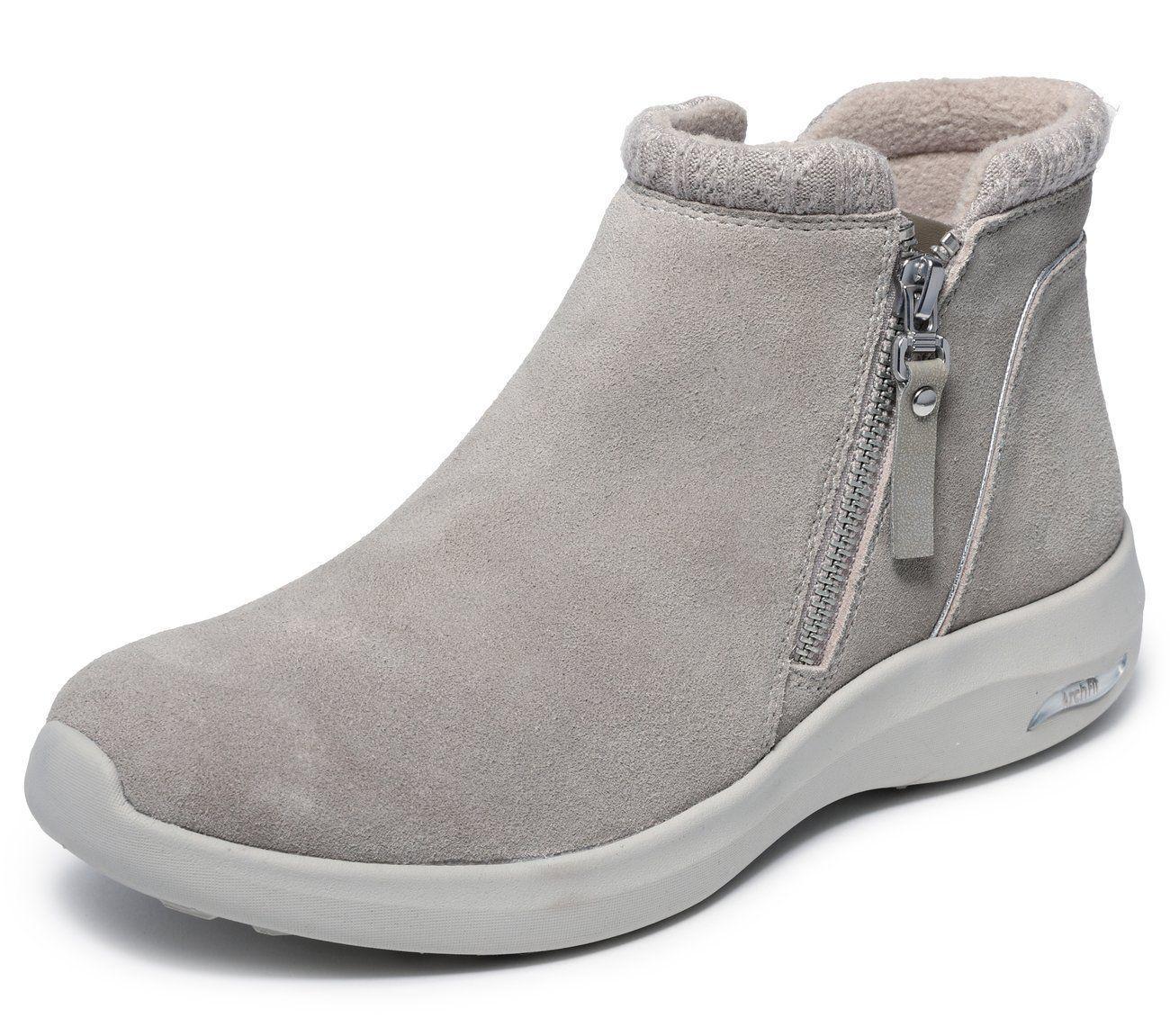 Botines Mujer Arch Fit Ease Café claro Skechers-4