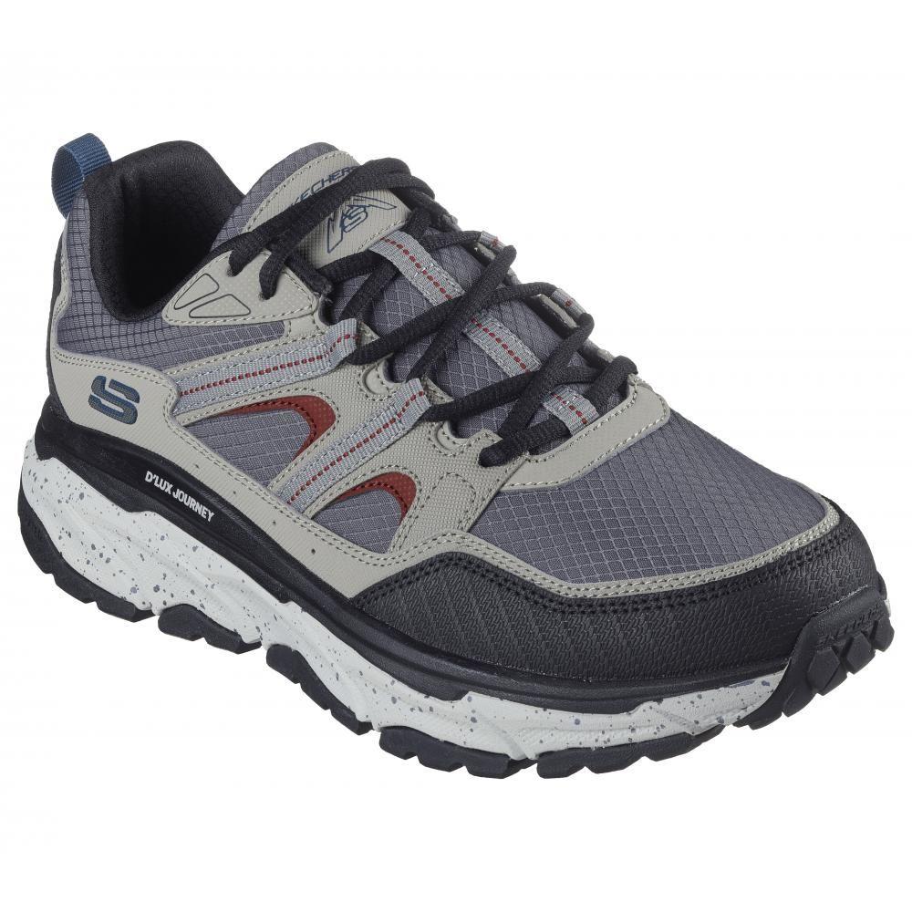 Zapatilla Hombre D'Lux Journey Gris Skechers-4