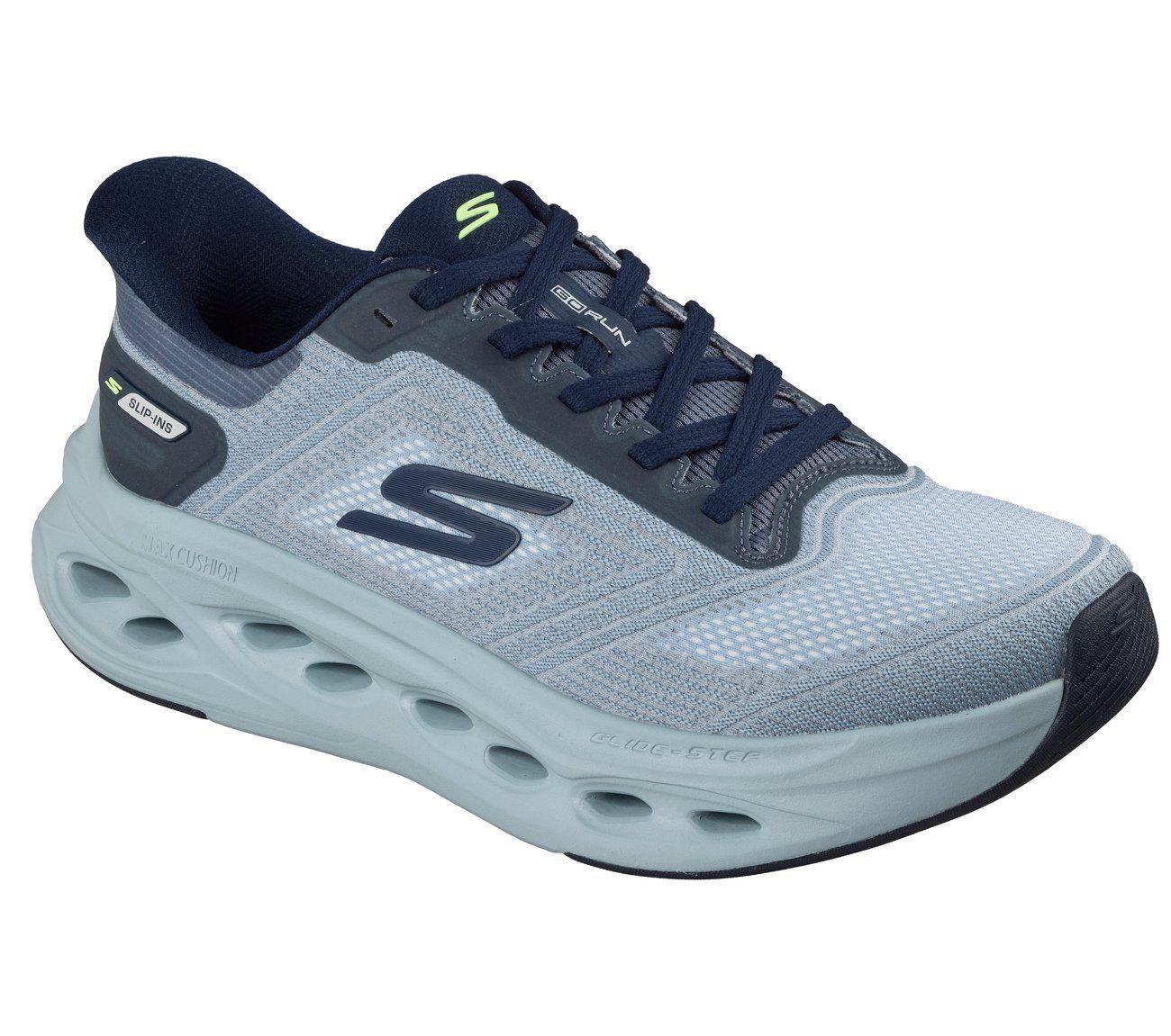 Zapatillas Hombre Slip-ins Max-C Glide-Step Celeste Skechers-3