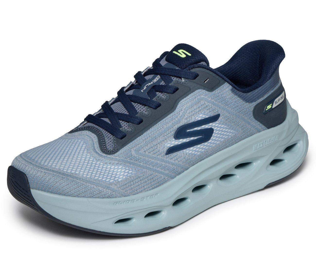 Zapatillas Hombre Slip-ins Max-C Glide-Step Celeste Skechers-4