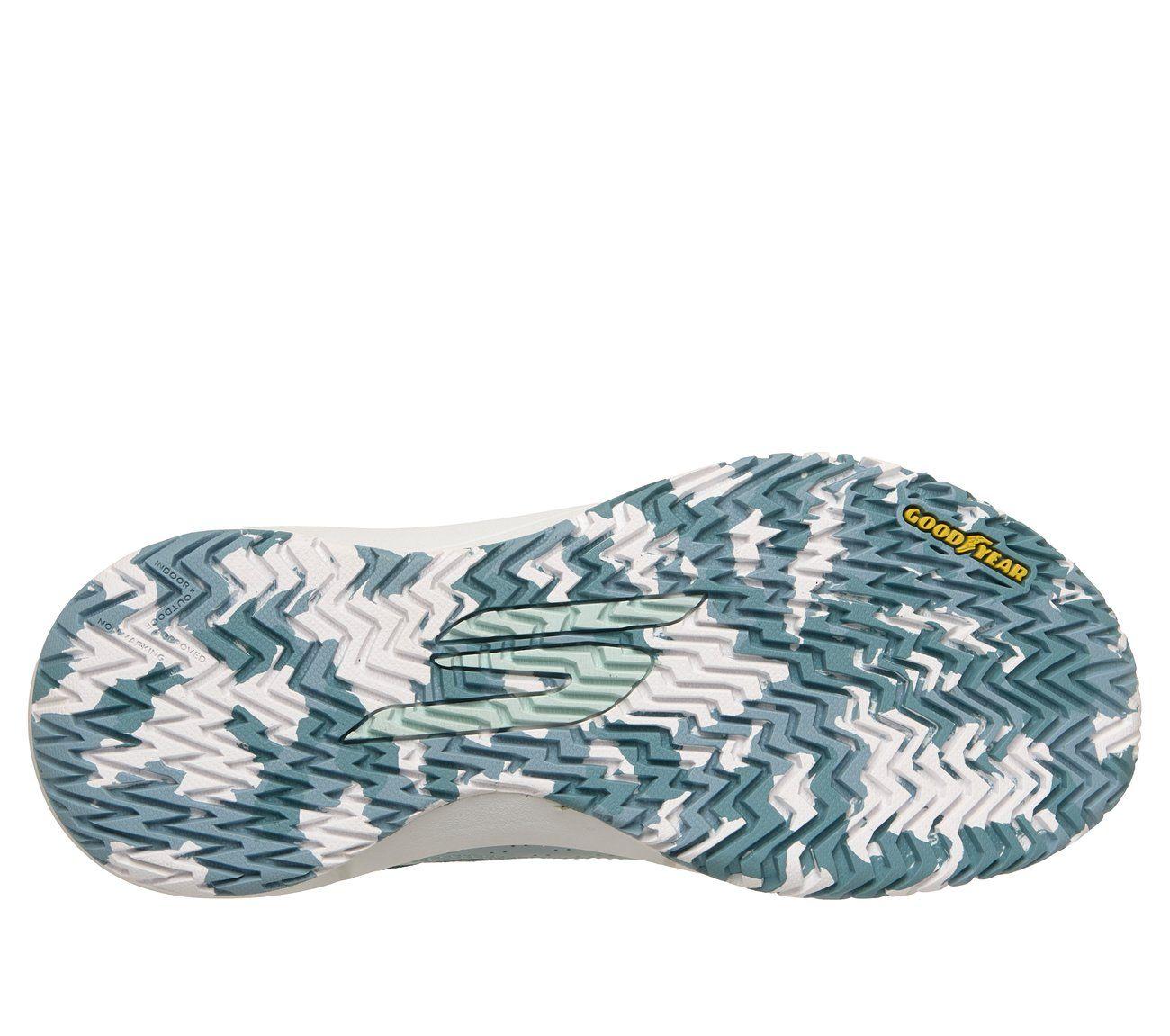 Zapatillas Mujer Viper Court Rally Gris Skechers-2