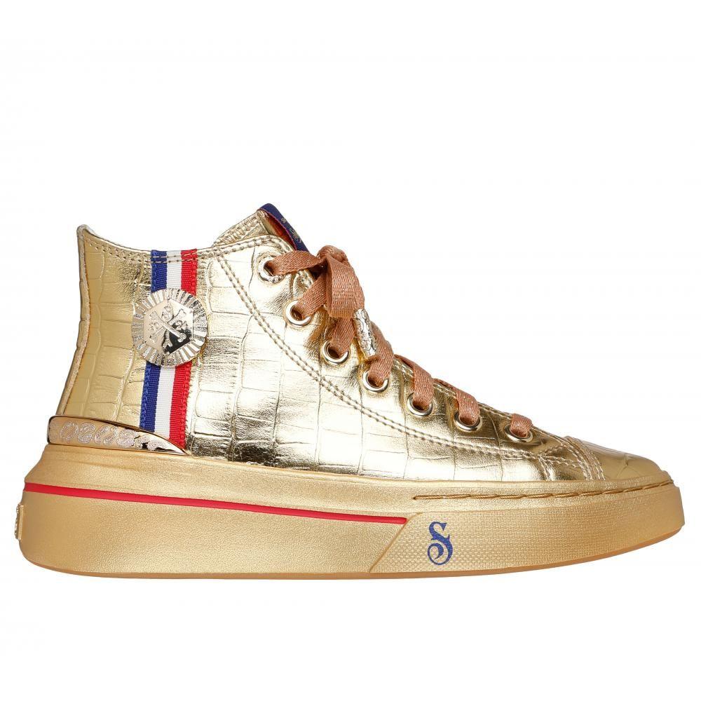 Zapatilla Mujer Snoop OneGold Medal Snoop Amarillo Skechers-0