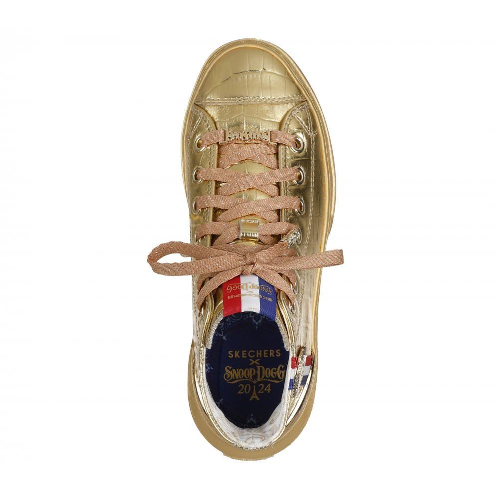Zapatilla Mujer Snoop OneGold Medal Snoop Amarillo Skechers-1