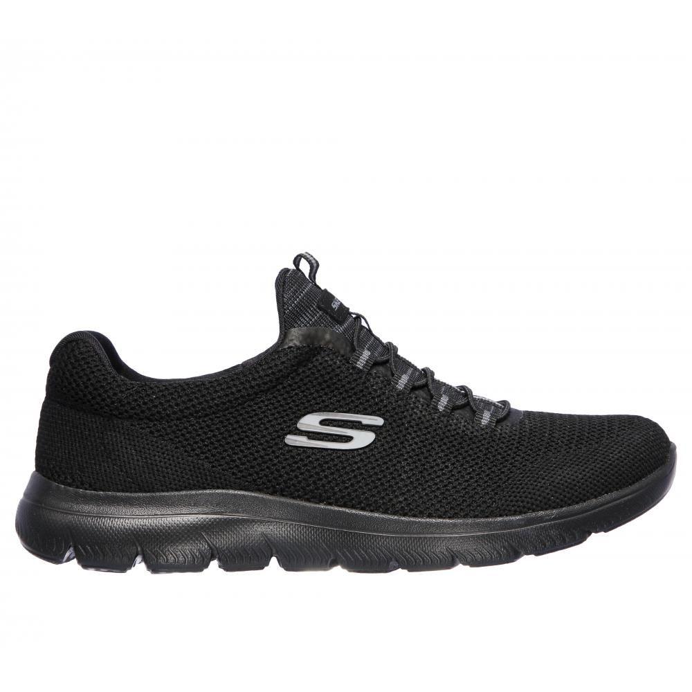 Zapatilla Mujer Summits Cool Classic Negra Skechers-0
