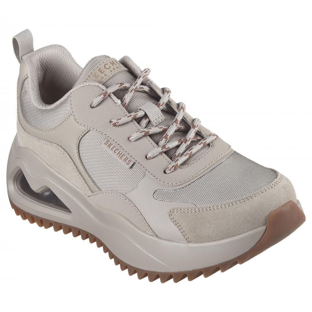 Zapatilla Mujer Uno Peaks Mini Mountains Beige Skechers-4