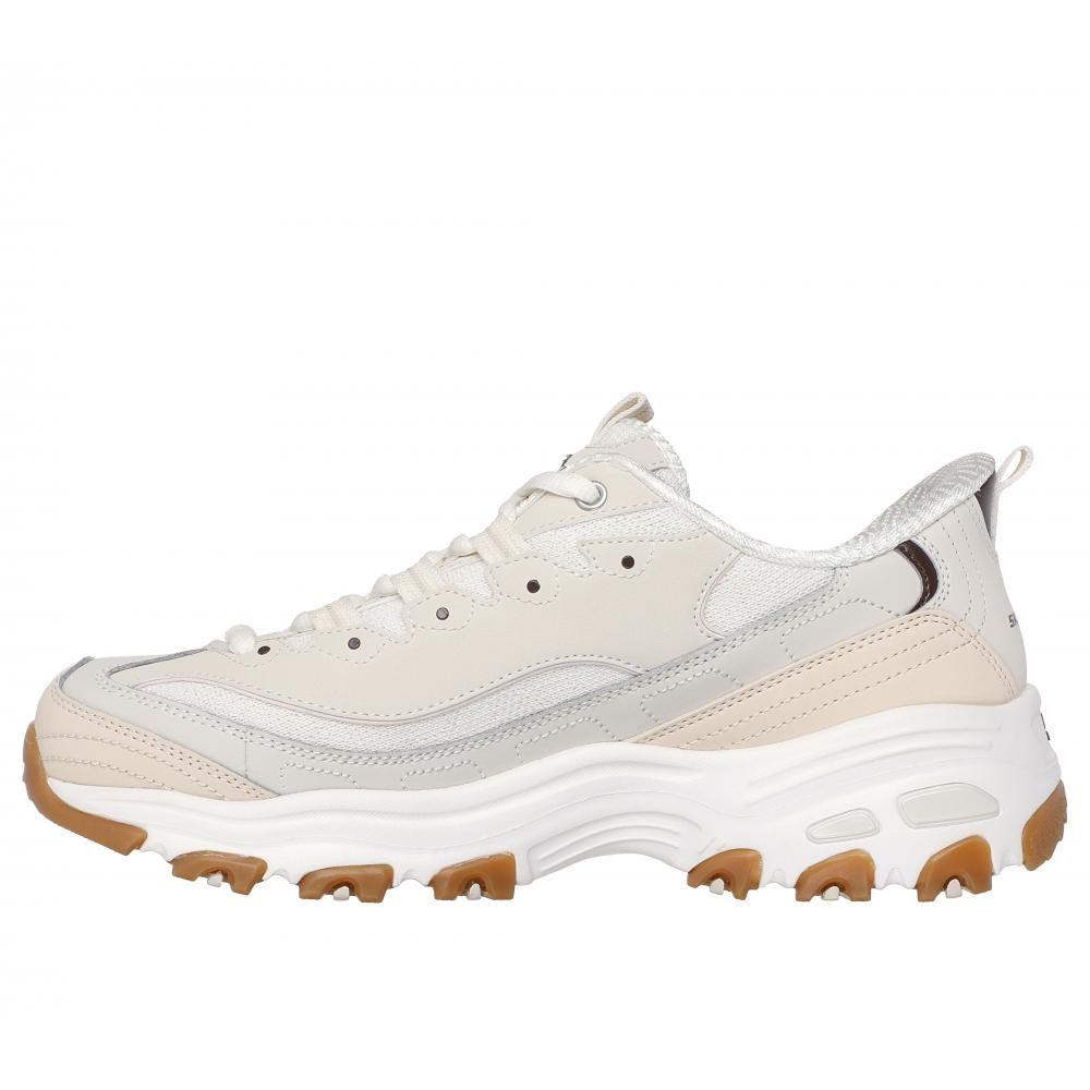 Zapatilla Mujer D'LitesSmooth Nostalgia Café Skechers-3