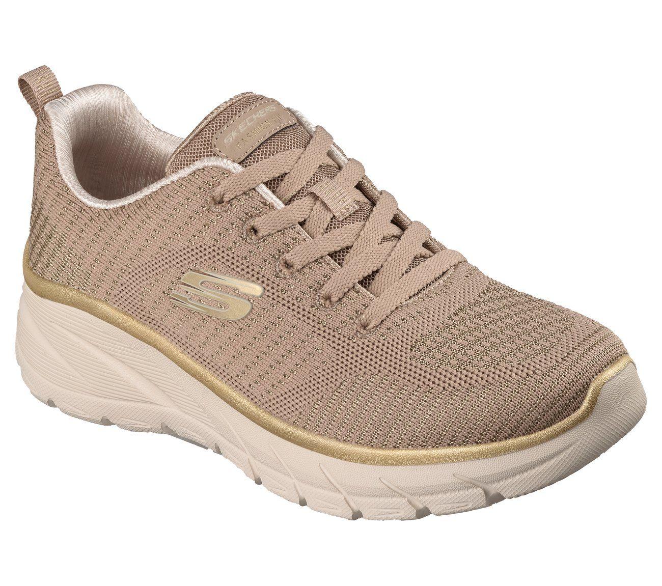 Zapatillas Mujer Fashion Fit 2.0 Beige Skechers-3