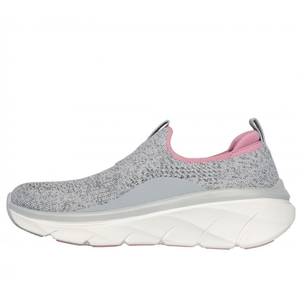 Zapatilla Mujer D'Lux Walker 2.0 Bold State Gris Skechers-3