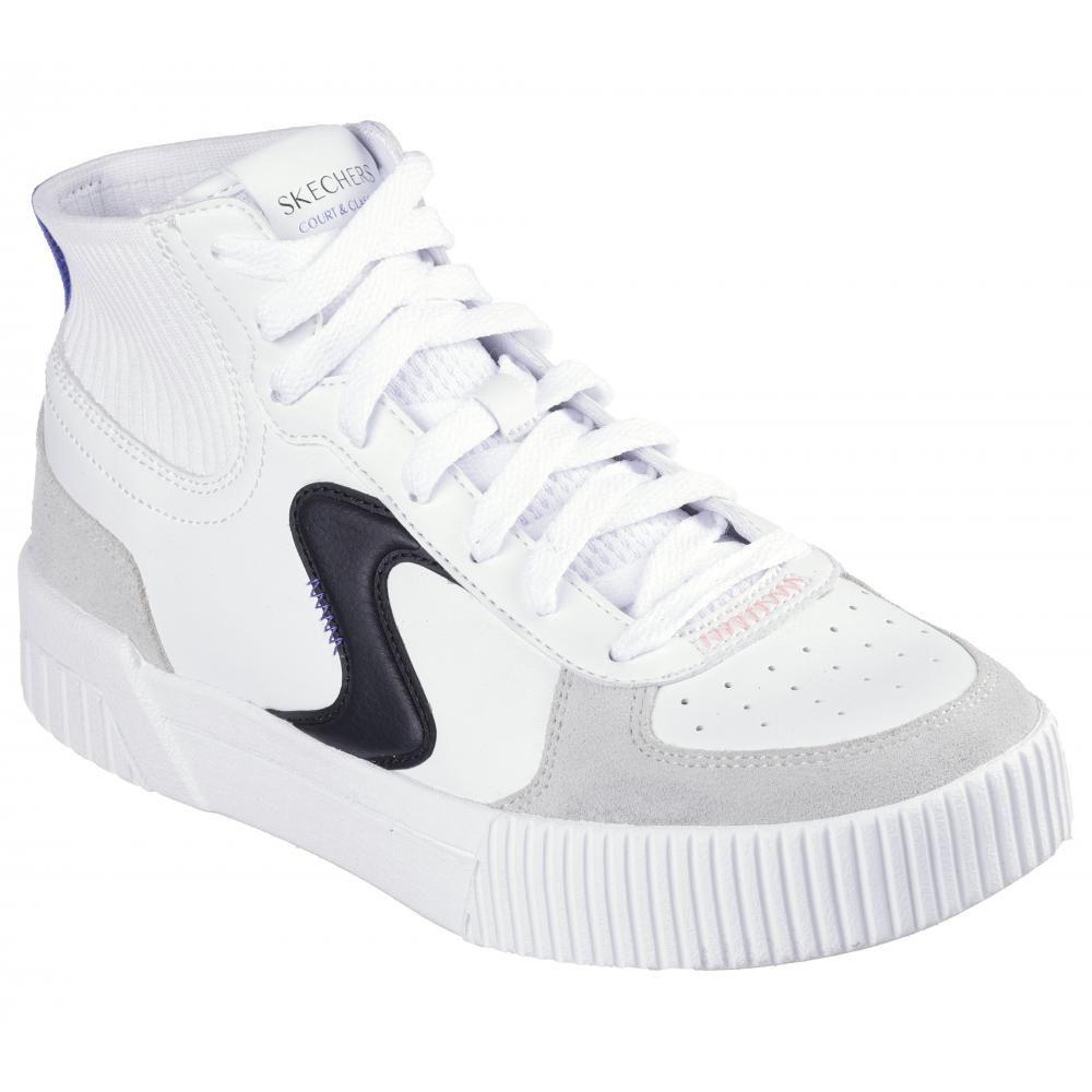 Zapatilla Mujer Jade Cruise Thru Blanco Skechers-4