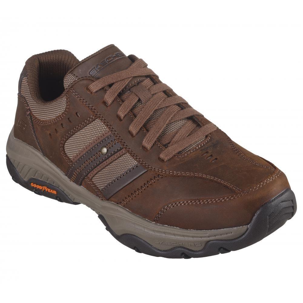 Zapatos Hombre Craster Café DB Skechers-0