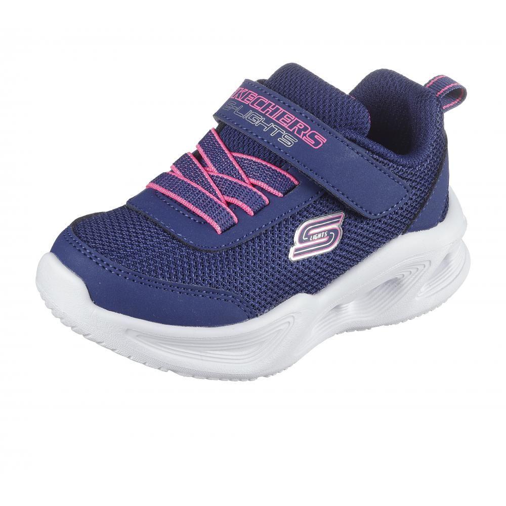 Zapatilla Niña Skechers Sola Glow  Azul Skechers-4