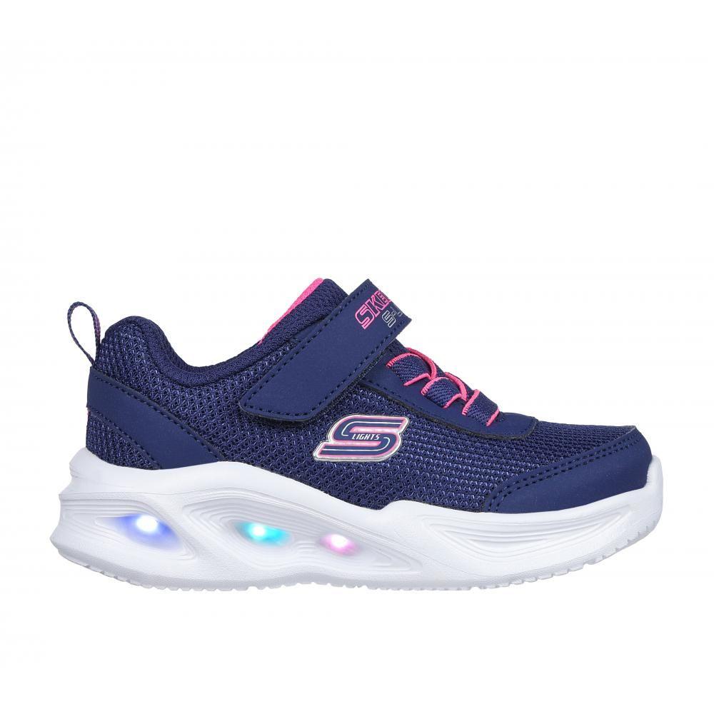 Zapatilla Niña Skechers Sola Glow  Azul Skechers-5