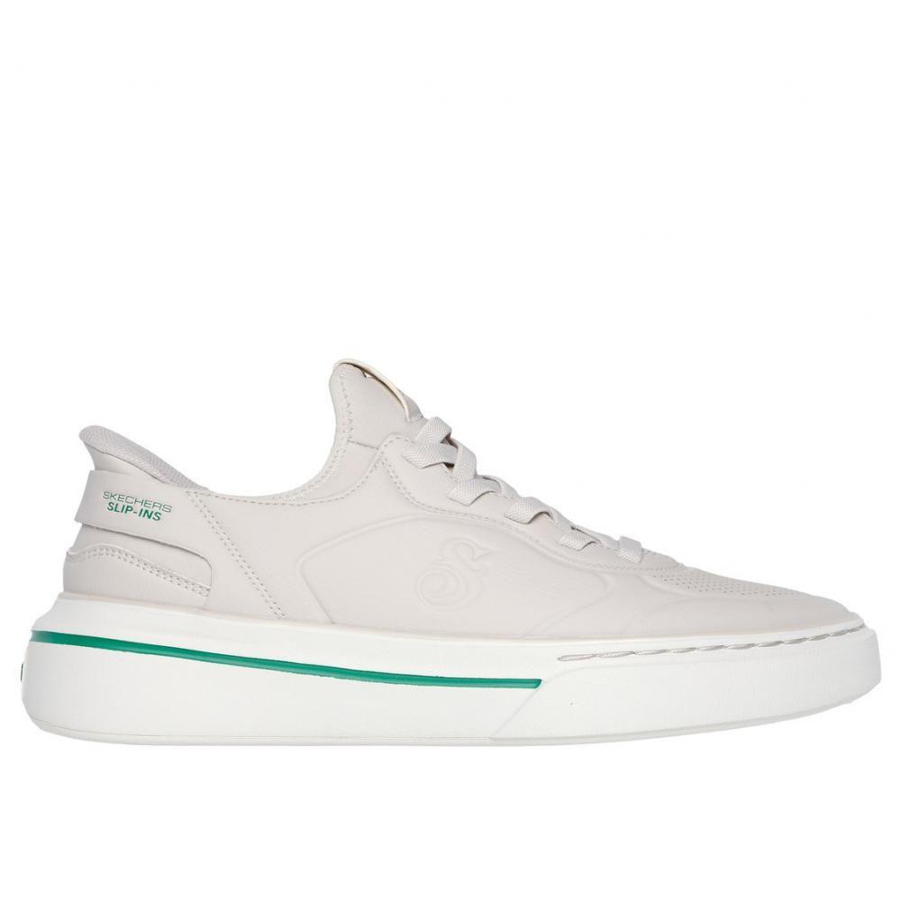 Zapatillas Hombre Slip-ins S-One Next Episode Beige Skchers-0