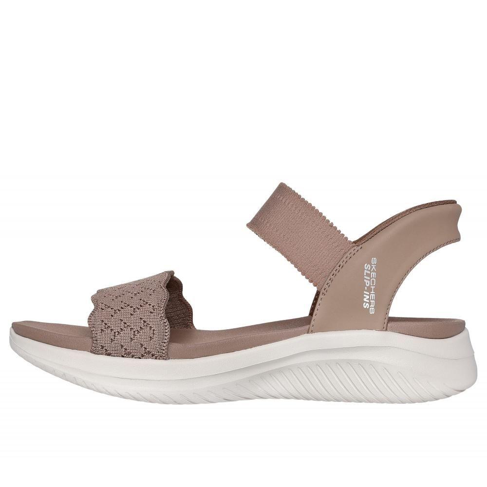 Sandalia Mujer Skechers Slip-ins: Ultra Flex 3.0 Marrón-3