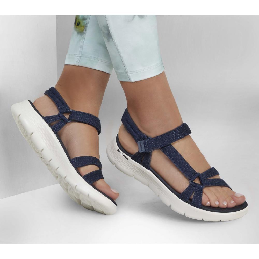 Sandalia Mujer Go Walk Flex Sandal SublimeAzul Skechers-1