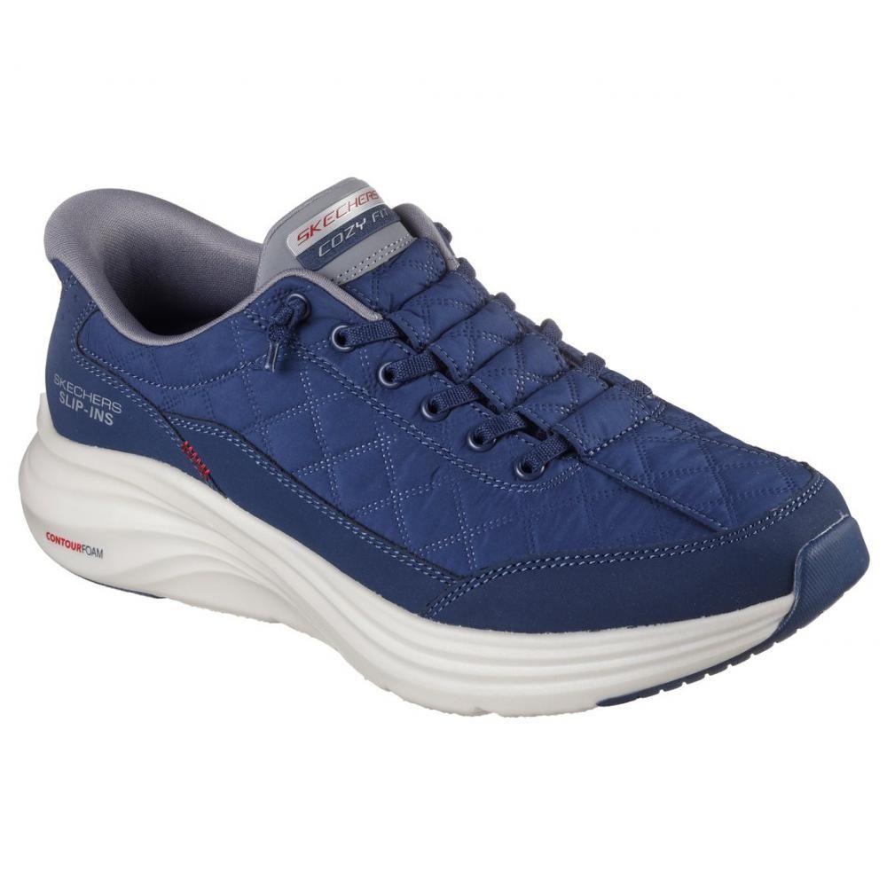 Zapatillas Hombre Slipins Contour Foam CozyFit Azul Skechers-3