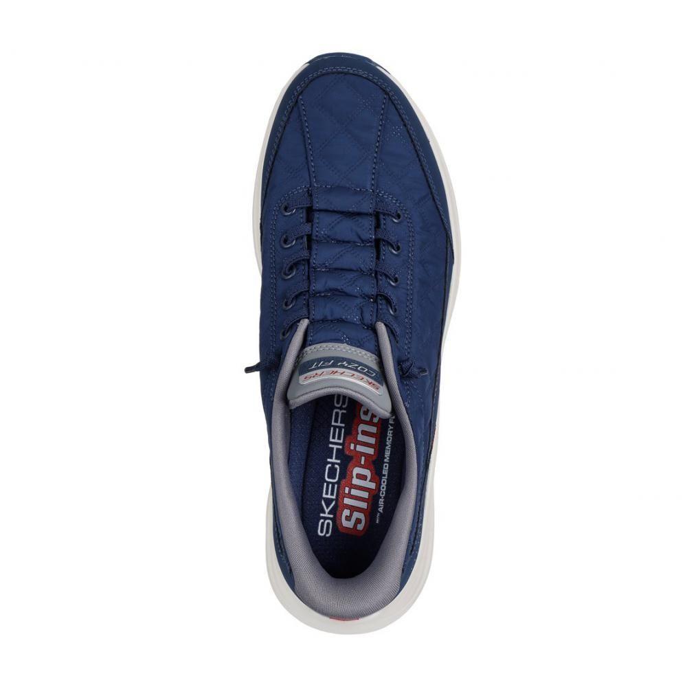 Zapatillas Hombre Slipins Contour Foam CozyFit Azul Skechers-1