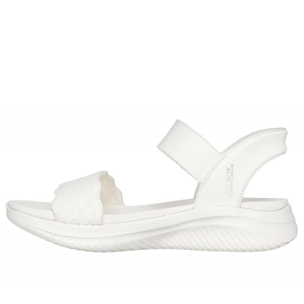 Sandalia Mujer Skechers Slip-ins: Ultra Flex 3.0 Blanco-3