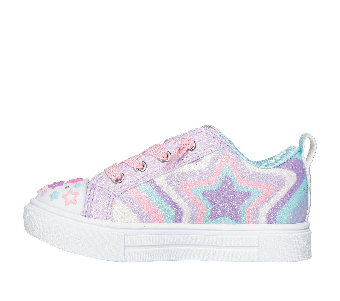 Zapatillas Niña-Infant Twinkle Sparks Cosmic Burst Morado Skechers-4