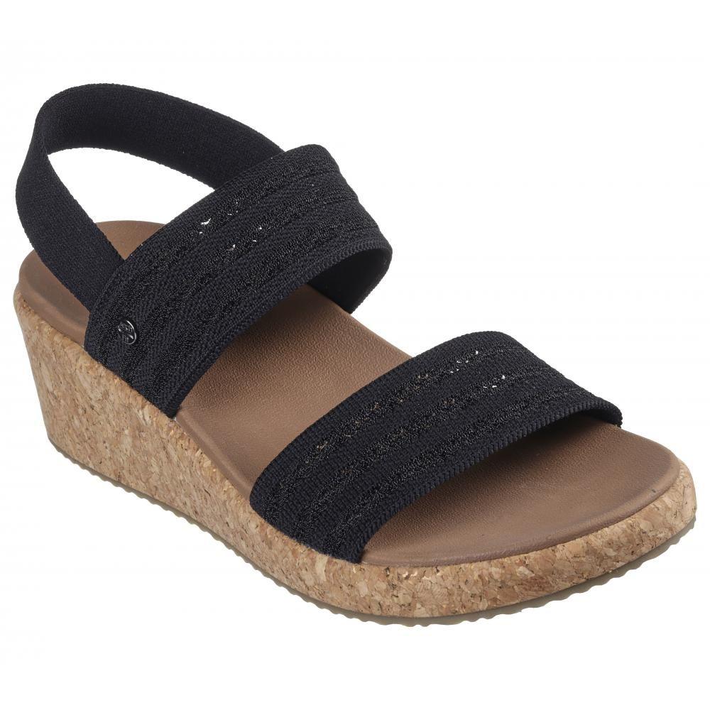 Sandalia Mujer Arch Fit Beverlee Mesh On You Negro Skechers-4
