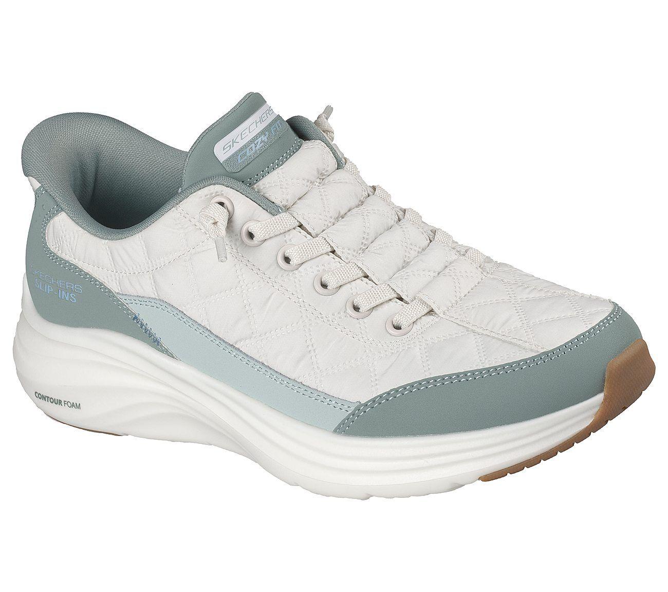 Zapatillas Skechers Mujer Slip-Ins Contour Foam Verde-4