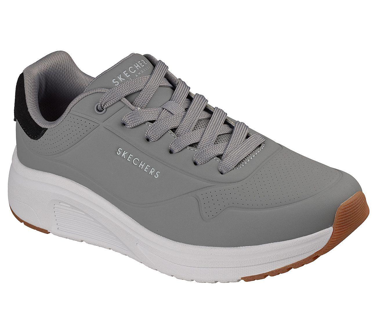 Zapatillas Skechers Hombre Uno Lite 2 Gris-4