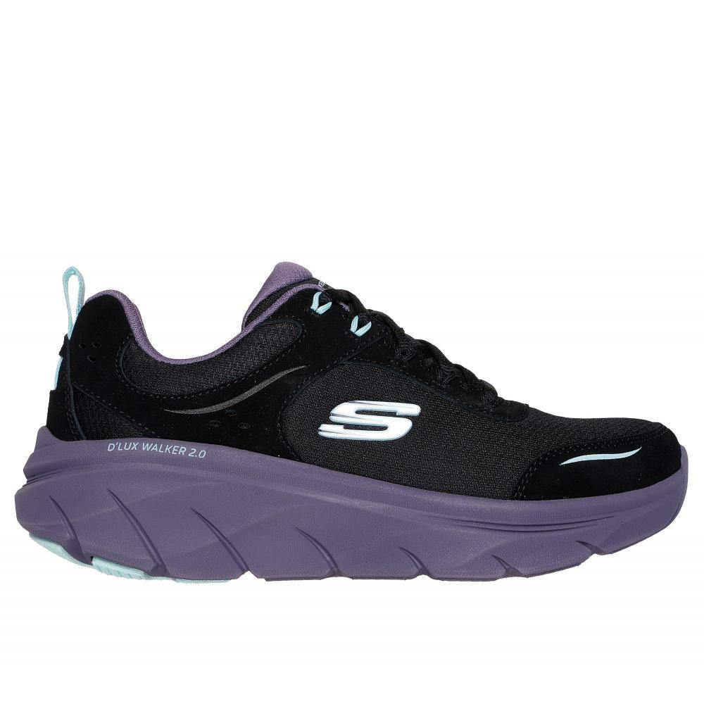 Zapatilla Mujer D'Lux Walker 2.0 Autumn Sun Negra Skechers-0
