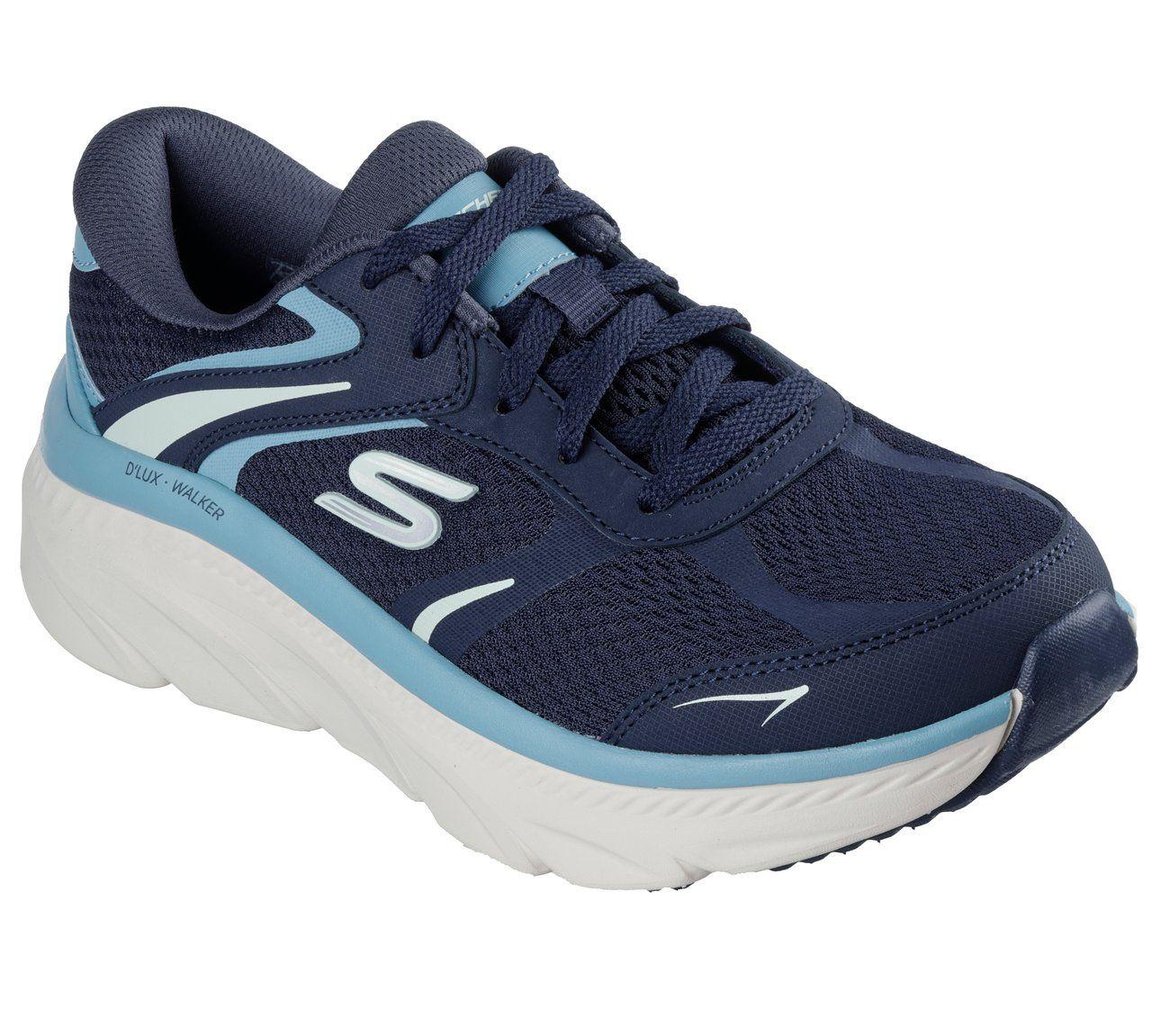 Zapatillas Mujer D'Lux Walker 3.0 Azul Skechers-3