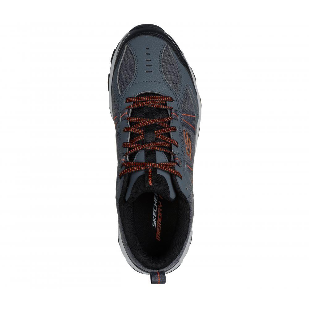 Zapatilla Hombre Stamina At Upper Stitch Gris Skechers-1