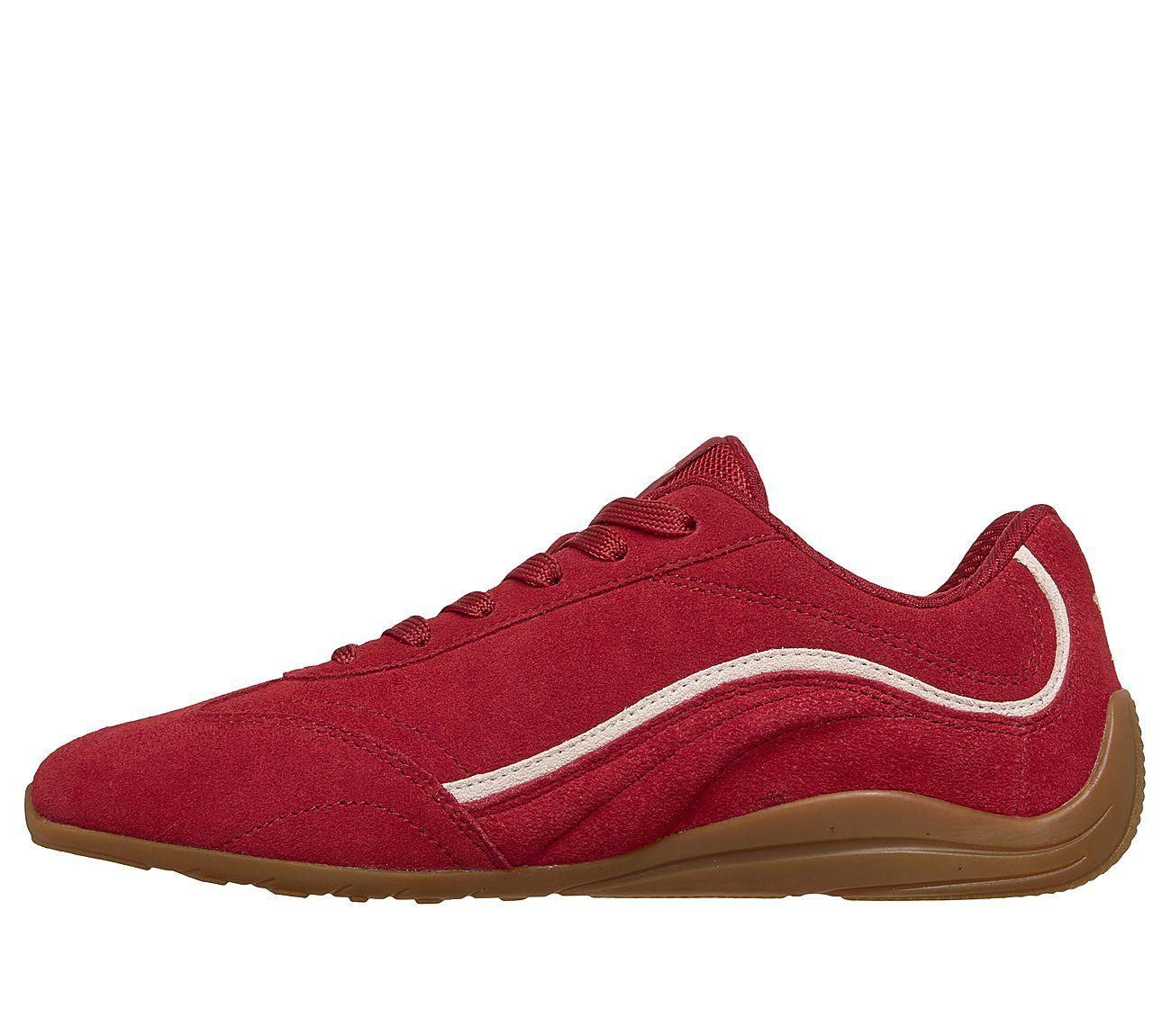 Zapatos Skechers Mujer Court Racer City Belle Rojo-3