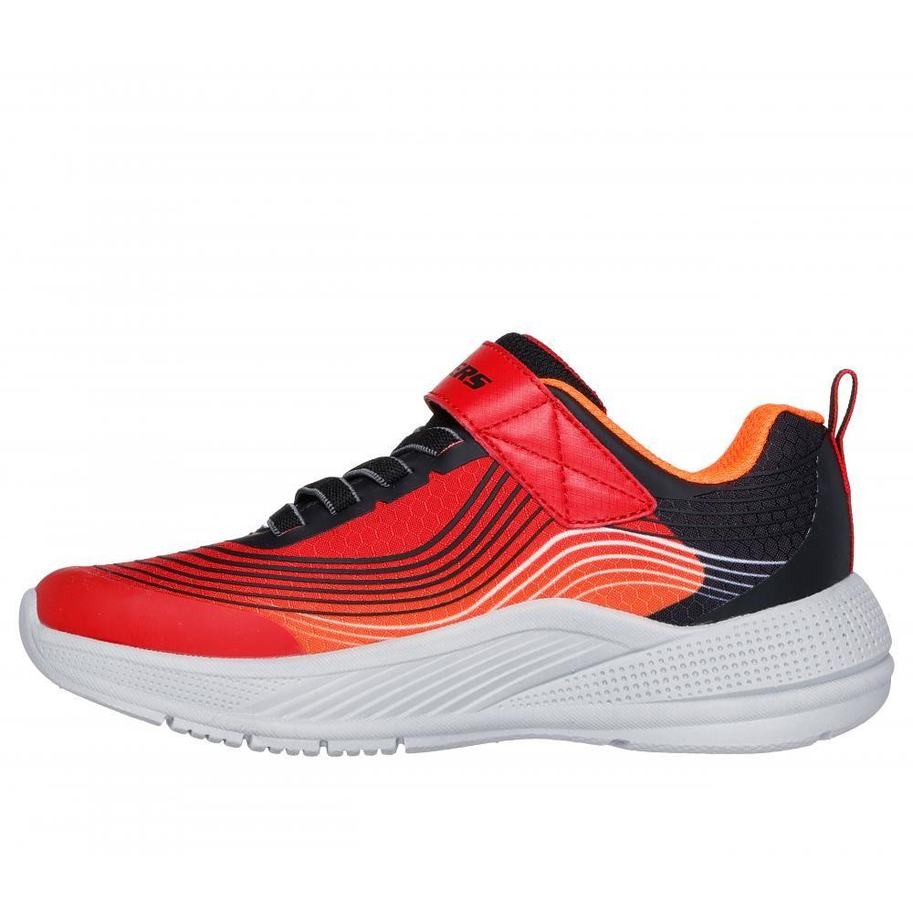 Zapatilla Niño Microspec Advance Roja Skechers-3