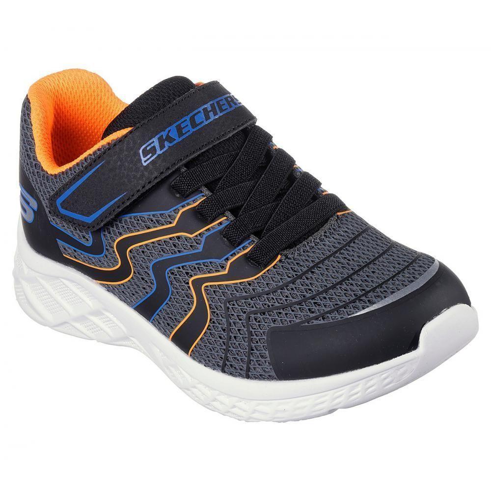 Zapatilla Niño Microspec Ii T Gris Skechers-4