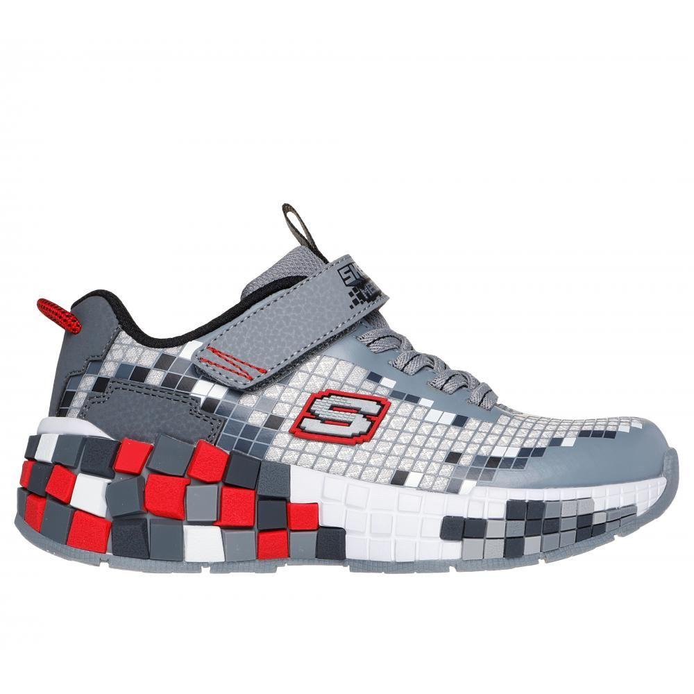Zapatilla Niño Mega-Craft 3.0 Gris Skechers-0