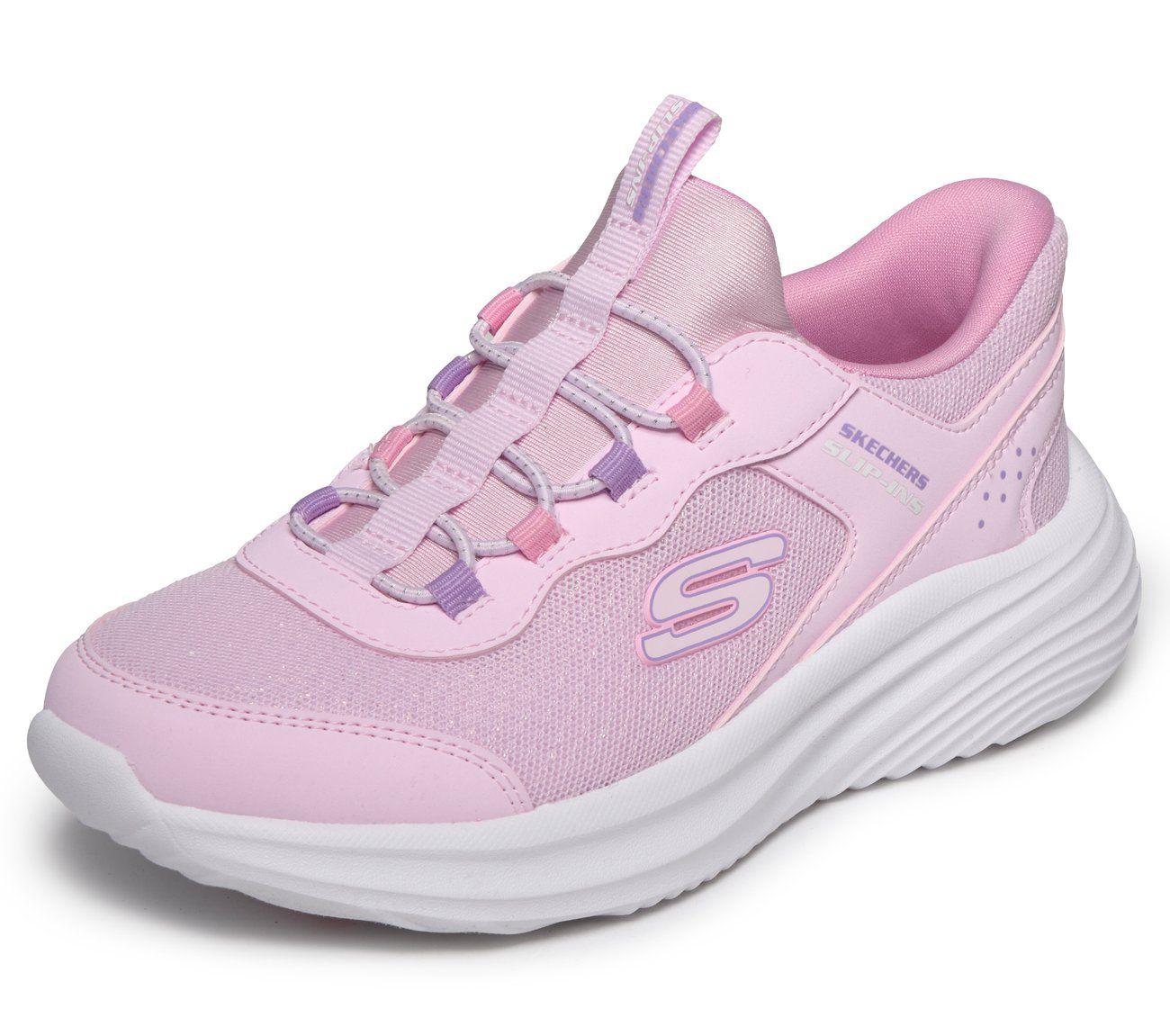 Zapatillas Niña Slip-ins Bounder Pro Rosado claro Skechers-4