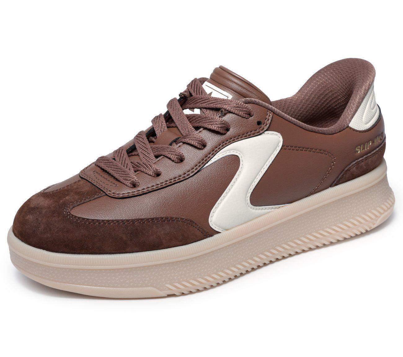 Zapatillas Mujer Slip-ins Hotshot Hi Lifted L Café Skechers-4