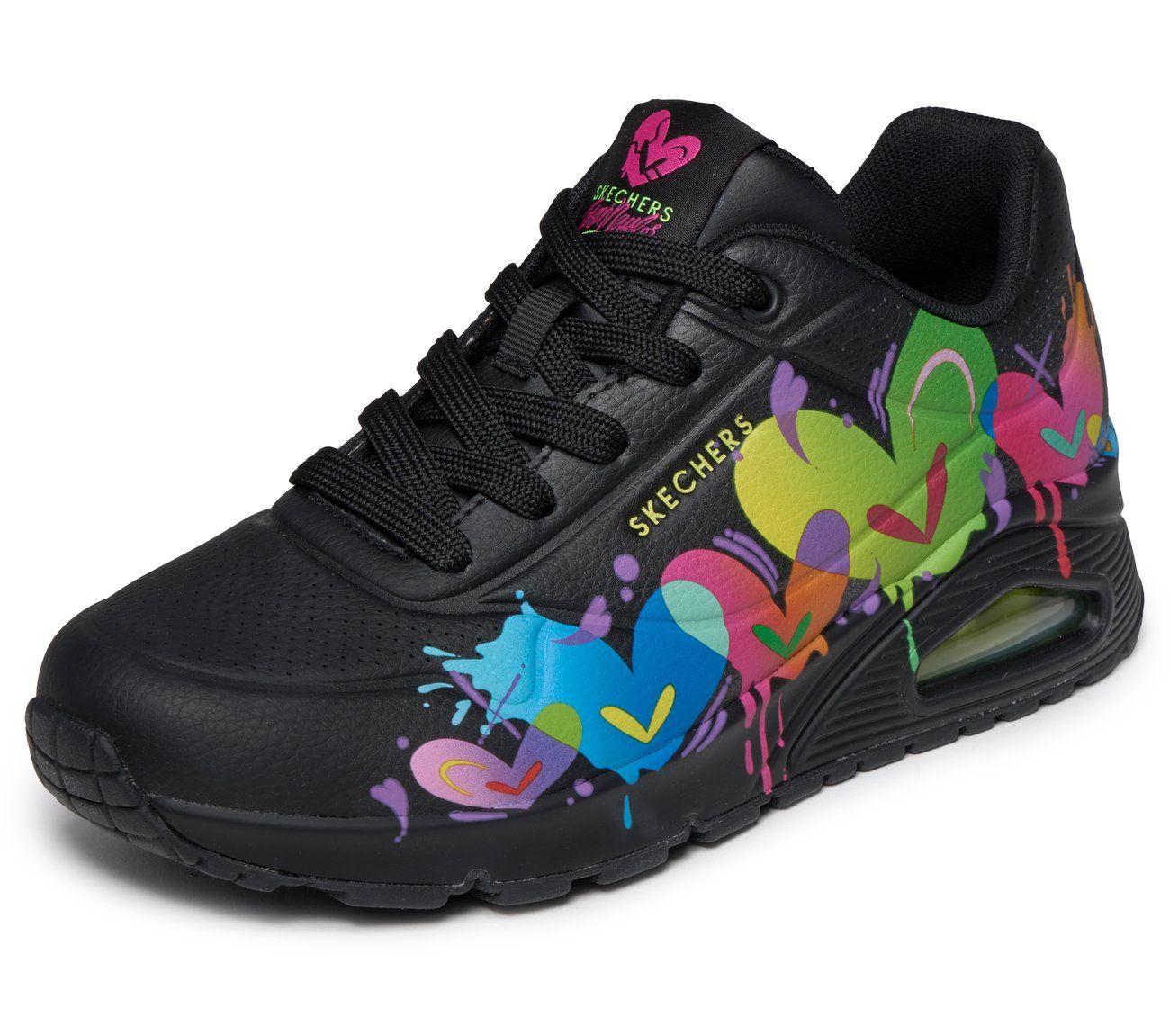 Zapatillas Mujer Uno Jason Naylor Negro Skechers-4