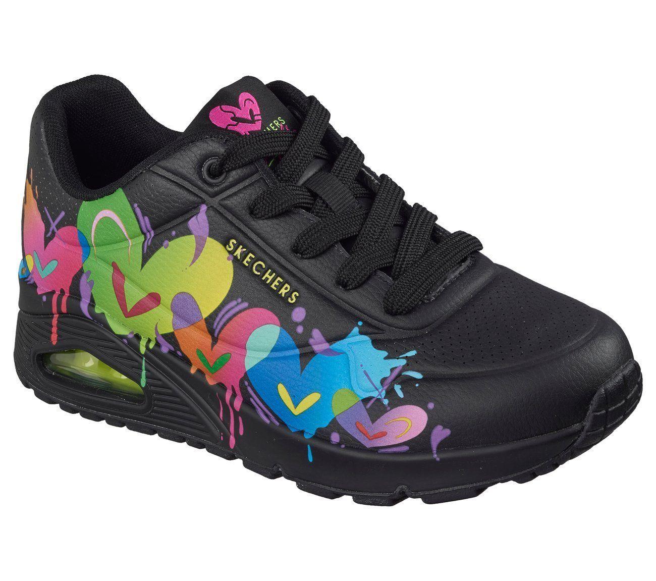 Zapatillas Mujer Uno Jason Naylor Negro Skechers-3