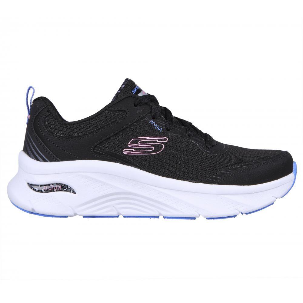 Zapatilla Mujer Arch Fit D'Lux Rich Facets Negro Skechers-0