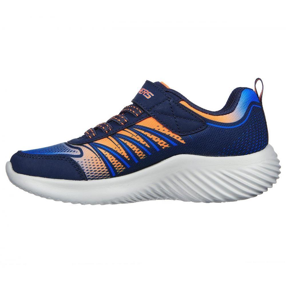 Zapatilla Niño Bounder Azul Skechers-2