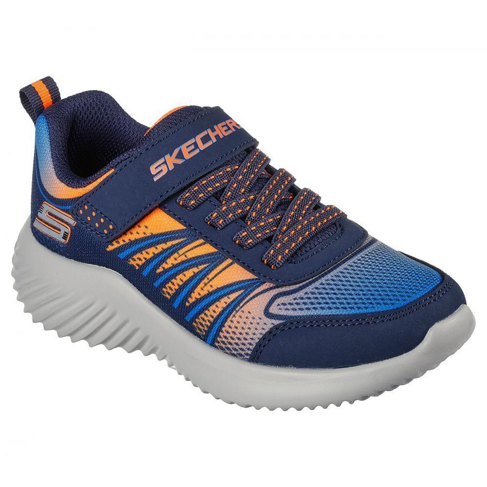 Zapatilla Niño Bounder Azul Skechers-0