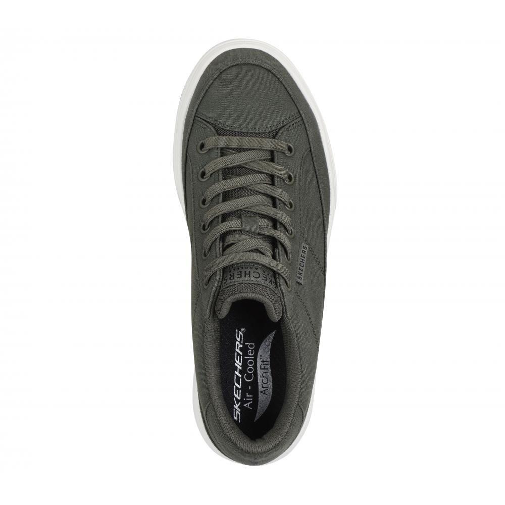 Zapatillas Hombre ArchFitArcade Meet Ya There Oliva Skechers-1